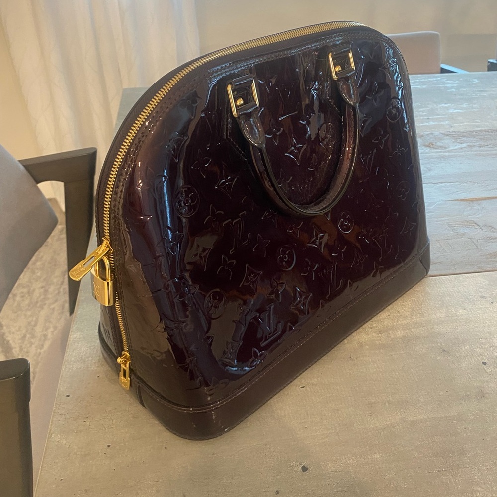 Louis Vuitton Wine Alma bag - Picture 2 of 7